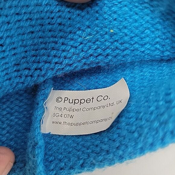 The Puppet Company UK Ringo Knitted Hand Puppet Squeaking Tongue Sockette - Picture 8 of 9